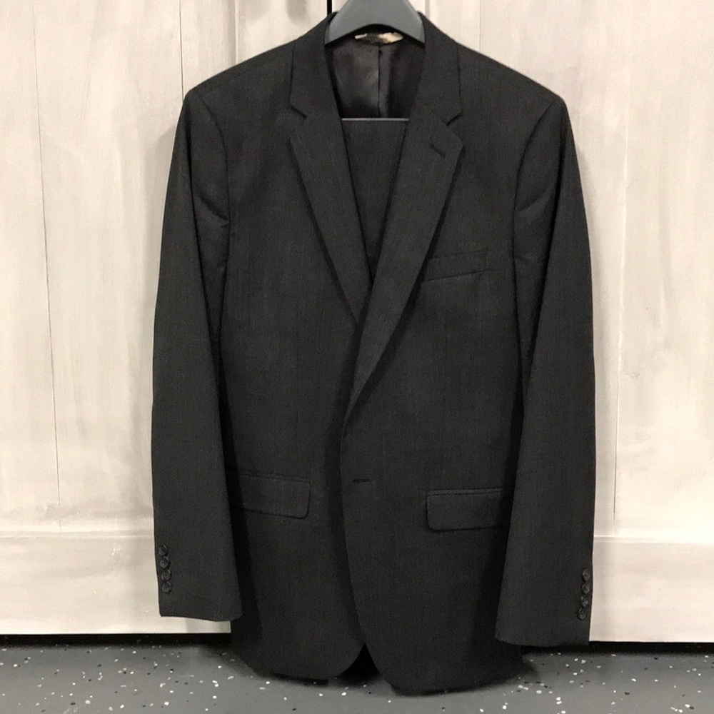 Banana Republic Charcoal Suit